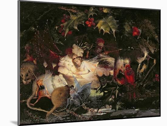 The Fairy Bower-John Anster Fitzgerald-Mounted Giclee Print