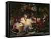 The Fairy Bower-John Anster Fitzgerald-Framed Stretched Canvas