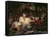 The Fairy Bower-John Anster Fitzgerald-Framed Stretched Canvas