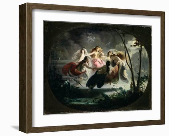 The Fairy Dance-Robert Alexander Hillingford-Framed Giclee Print