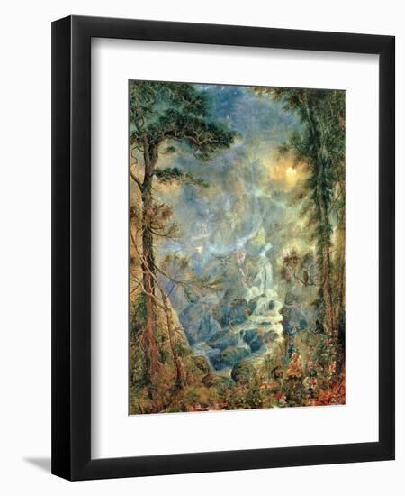 The Fairy Falls, 1908-Hume Nisbet-Framed Premium Giclee Print