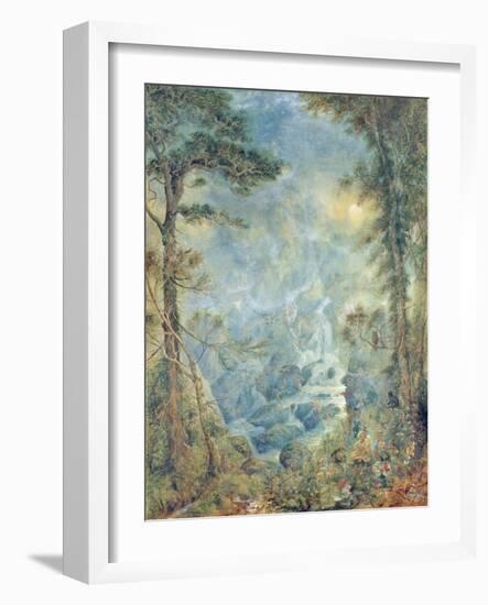 The Fairy Falls, 1908-Hume Nisbet-Framed Giclee Print