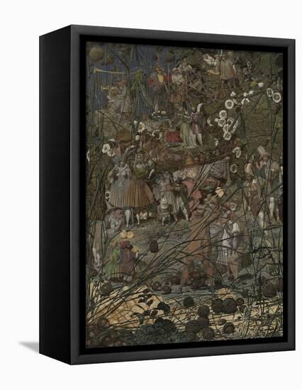 The Fairy Feller's Master-Stroke-Richard Dadd-Framed Stretched Canvas