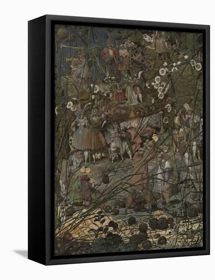 The Fairy Feller's Master-Stroke-Richard Dadd-Framed Stretched Canvas