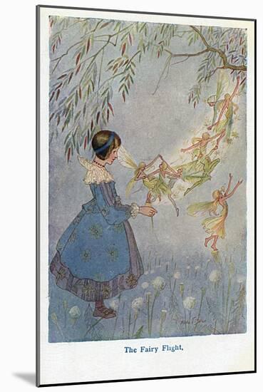 The Fairy Flight-Hilda T. Miller-Mounted Art Print