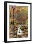 The Fairy Glen, Nr Penmaenmawr-Alfred Robert Quinton-Framed Giclee Print