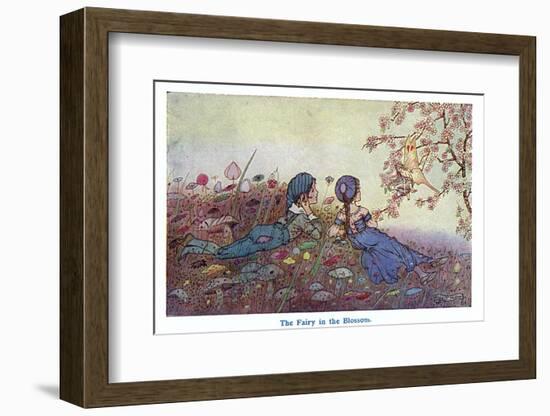 The Fairy in the Blossom-Hilda T. Miller-Framed Photographic Print