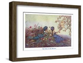 The Fairy in the Blossom-Hilda T. Miller-Framed Photographic Print