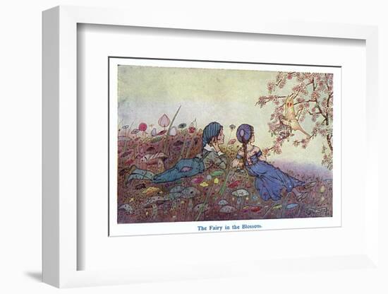 The Fairy in the Blossom-Hilda T. Miller-Framed Photographic Print