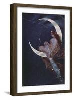 The Fairy of the Moon-Hermann Kaulbach-Framed Giclee Print