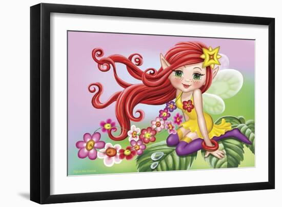 The Fairy on a Sheet-Olga And Alexey Drozdov-Framed Giclee Print