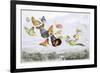 'The Fairy Queen's Carriage', c1870-Richard Doyle-Framed Giclee Print