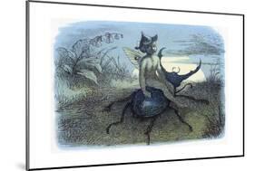 The Fairy Queen's Messenger, C1870-Richard Doyle-Mounted Giclee Print