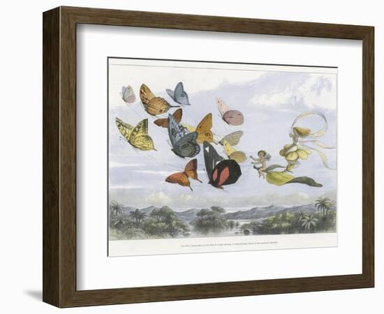 The Fairy Queen Takes an Airy Drive in a Light Carriage-Richard Doyle-Framed Photographic Print