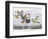 The Fairy Queen Takes an Airy Drive in a Light Carriage-Richard Doyle-Framed Photographic Print