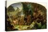 The Fairy Raid: Carrying Off a Changeling - Midsummer Eve, 1867-Sir Joseph Noel Paton-Stretched Canvas