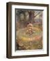 The Fairy Ring- the Enchanted Piper, C.1880-William Holmes Sullivan-Framed Giclee Print