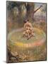 The Fairy Ring- the Enchanted Piper, C.1880-William Holmes Sullivan-Mounted Giclee Print