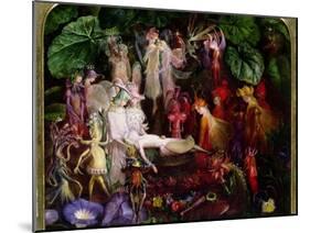 The Fairy's Funeral-John Anster Fitzgerald-Mounted Giclee Print