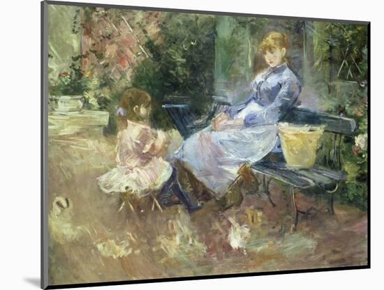 The Fairy Tale, 1883-Berthe Morisot-Mounted Giclee Print