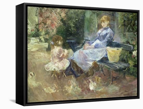 The Fairy Tale, 1883-Berthe Morisot-Framed Stretched Canvas