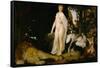 The Fairy Tale-Gustav Klimt-Framed Stretched Canvas