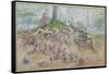 The Fairy Tree (W/C)-Richard Doyle-Framed Stretched Canvas