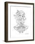 The Fairy with a New Basket-Olga And Alexey Drozdov-Framed Giclee Print