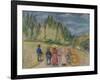 The Fairytale Forest, 1901-2 (Oil on Canvas)-Edvard Munch-Framed Giclee Print