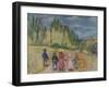 The Fairytale Forest, 1901-2 (Oil on Canvas)-Edvard Munch-Framed Giclee Print