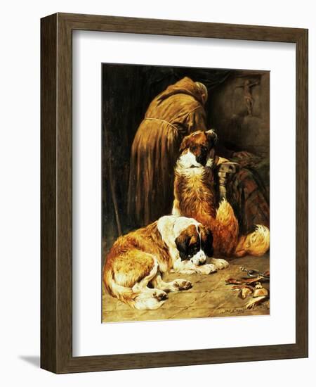 The Faith of St. Bernard-John Emms-Framed Giclee Print