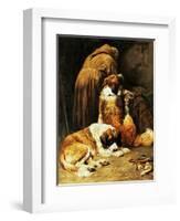 The Faith of St. Bernard-John Emms-Framed Giclee Print