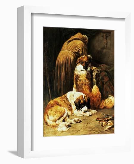 The Faith of St. Bernard-John Emms-Framed Giclee Print