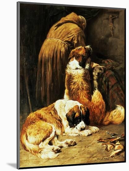 The Faith of St. Bernard-John Emms-Mounted Giclee Print