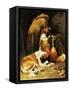 The Faith of St. Bernard-John Emms-Framed Stretched Canvas