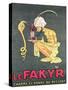 The Fakyr: Charmer and Giver of Spirit, Advertisement for 'Fakyr' Aperitif-Michel, called Mich Liebeaux-Stretched Canvas