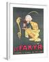 The Fakyr: Charmer and Giver of Spirit, Advertisement for 'Fakyr' Aperitif-Michel, called Mich Liebeaux-Framed Giclee Print