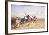 The Falcon Chase; La Chasse Au Falcon, 1923-Henri Emilien Rousseau-Framed Giclee Print