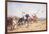 The Falcon Chase-Henri Emilien Rousseau-Framed Giclee Print