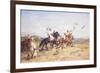 The Falcon Chase-Henri Emilien Rousseau-Framed Giclee Print