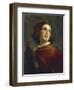 The Falconer, 1859-Tranquillo Cremona-Framed Giclee Print
