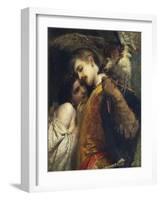 The Falconer, 1863-Tranquillo Cremona-Framed Giclee Print