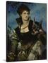 The Falconer, about 1880-Hans Makart-Stretched Canvas