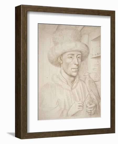 The Falconer-Petrus Christus-Framed Giclee Print