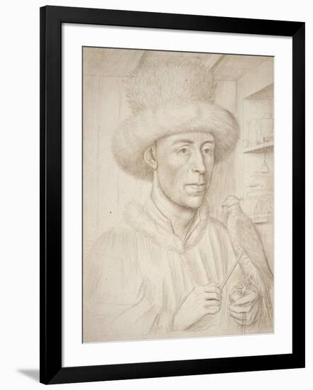 The Falconer-Petrus Christus-Framed Giclee Print