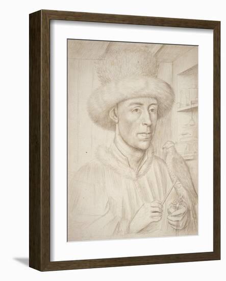 The Falconer-Petrus Christus-Framed Giclee Print