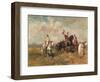 The Falconers, 1924 (Oil on Canvas)-Henri Emilien Rousseau-Framed Giclee Print