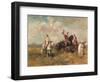 The Falconers, 1924 (Oil on Canvas)-Henri Emilien Rousseau-Framed Giclee Print