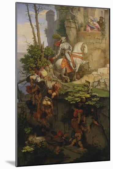 The Falkenstein Knight, 1843-44-Moritz Von Schwind-Mounted Giclee Print