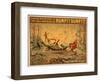 The fall and rise of Humpty Dumpty Theatre Poster-Lantern Press-Framed Art Print